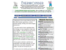 Tablet Screenshot of everwonder.com